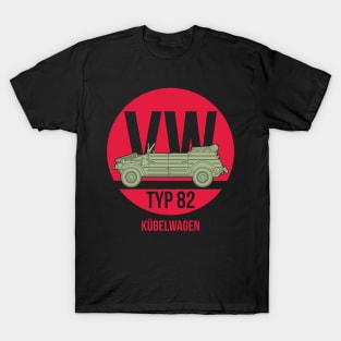 Kubelwagen Typ 82 German WW2 car T-Shirt